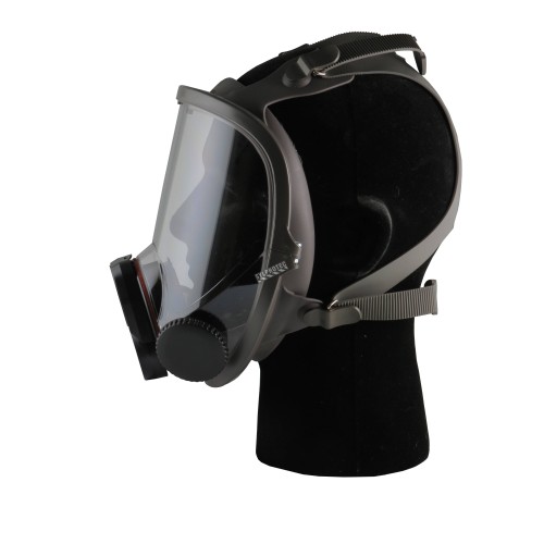 3M 6000DIN series full facepiece for face-mounted powered air purifying respirators and air supplied respirators. Small size.