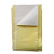 Multipurpose emergency blanket made of tissue and poly, packaged individually. 56" x 88.5" (142 cm x 225 cm).