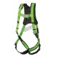Peakworks PeakPro safety harness, 1 back and 1 front D-rings, quick release buckles, class A & L