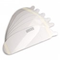 Clear peel-off compatible with Allegro full-face respirator RA9901.