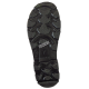 Bottes imperméables faites de PVC noir, la tige (hauteur) de la botte est de 16 po (41 cm).
