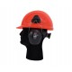 Earmuff PELTOR cap attached, 27 dB, Optime 105, made by 3M.