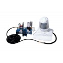 Respiratory protection kit for 1 people with a hood, ambient air pump & 50 feet, Allegro, no 9220-01.