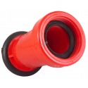 Fire hose adjustable nozzle of 1.5 in diameter for classe A, full spray