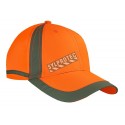 High visibility orange cap 100% polyester