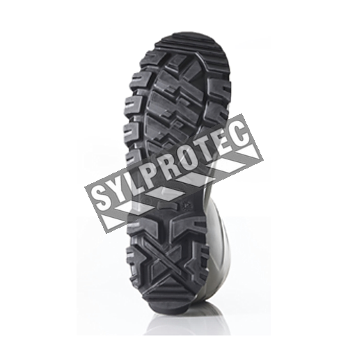 Bekina StepliteX waterproof green polyurethane boots with steel toe caps and steel soles, CSA Z195 compliant.