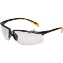 3M Privo protective eyewear with anti-fog treated mirror polycarbonate lens.