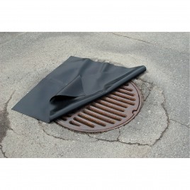 Neoprene canvas for storm sewer, dimension: 36 " X 36" X 1/4".