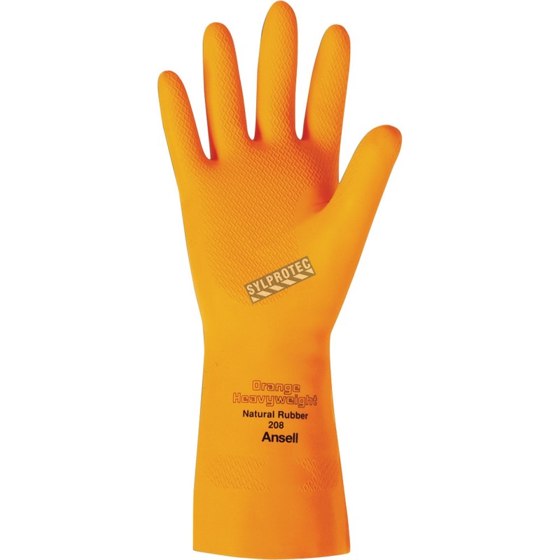 4 Paires Heavy Duty Household Industrial Jardinage Gant en caoutchouc gants de latex 