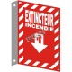 Affiche d’urgence et d’incendie «Extincteur Incendie» en divers formats, matériaux, langues & options