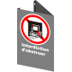 Affiche CSA « Interdiction d’obstruer » de langue française : formats variés, matériaux divers, d’autres langues & options