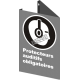 Affiche CSA «Protecteurs auditifs obligatoires» de langue française: langues, formats & matériaux divers + options