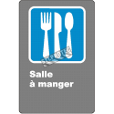 Affiche CDN«Salle à manger» de langue française: formats variés, matériaux divers, d’autres langues & options