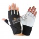 Gants mi-doigts AirGloves d’Impacto en cuir de vache & en nylon pour protection contre les impacts. Vendu à l’unité.