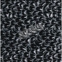 Anti-fatigue black carpet Comfort-King Supreme, 1/2 in, made of 100% black Zedlan foam.
