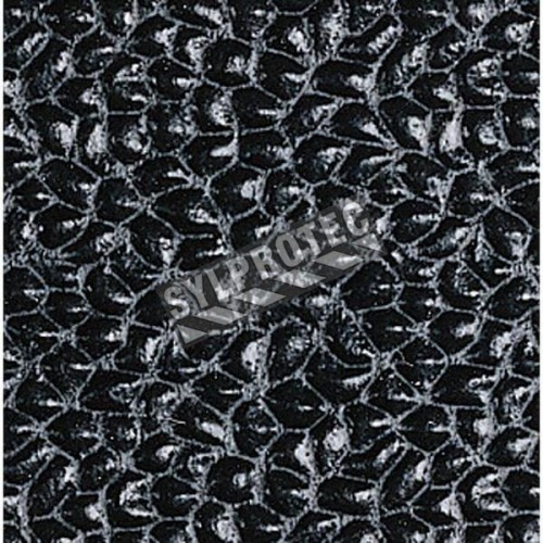Anti-fatigue black carpet Comfort-King Supreme, 1/2 in, made of 100% black Zedlan foam