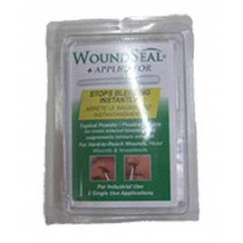 WoundSeal powder and applicator to stop minor external bleeding