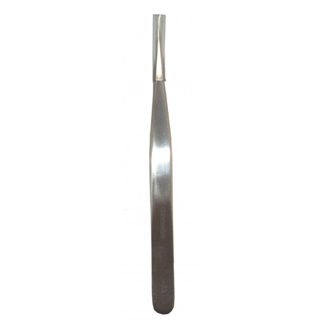 Ultra-fine splinter tweezers, 4 1/2 in (11.4 cm).