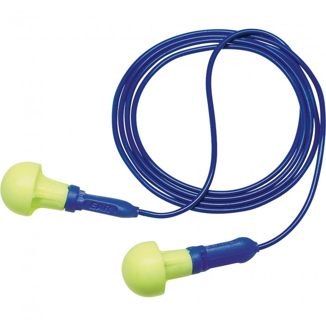 Bouchons d'oreilles en polyuréthane Push-Ins 318-1001 de 3M, 28 dB, 100  paires