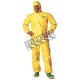TYCHEM 2000 disposable yellow coverall with hood sold individually