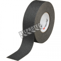 Black non-slip adhesive warning tape for low-traffic areas, 1 inche x 60 feet.