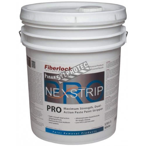 Piranha NexStrip Pro paste paint remover, 5 gallons (19 liters), can be used to remove lead-based paint.