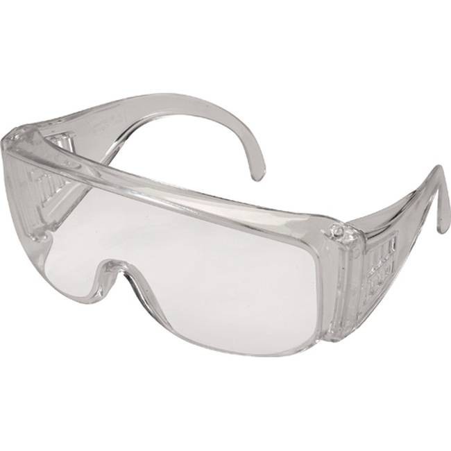 Lunettes de protection ZENITH, monture et lentilles claires avec protection contre UV, approuvées CSA.