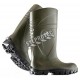 Bekina StepliteX waterproof green polyurethane boots with steel toe caps and steel soles, CSA Z195 compliant.