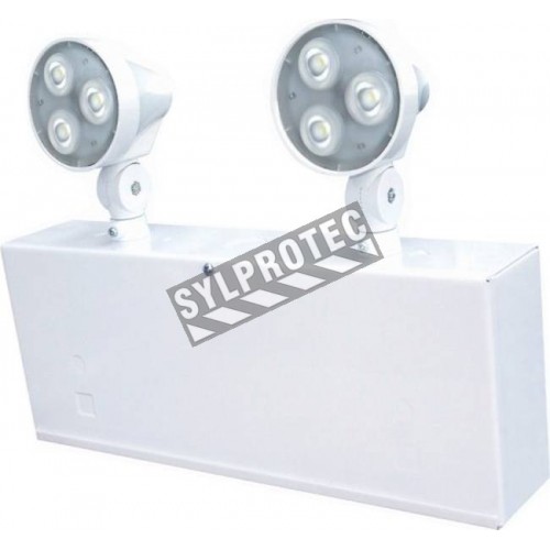 Emergency light unit 6 volts 36 watts with 2 Led