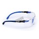 3M eyeglasse model Solus black/bleu frame, clear lens