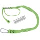 Tool strap that attaches to the wrist 1 1/8" (2.86 cm) wide by 18" (45.7 cm) long, for small, lightweight tools