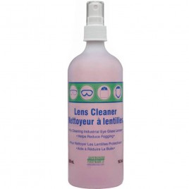 Anti-fog and anti-static lens cleaning solution, 500 ml.