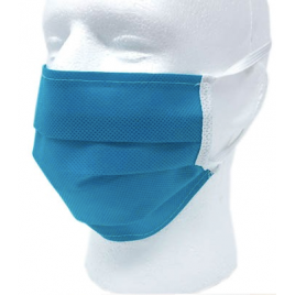 Masque en polypropylène avec élastique lavable non certifié, fait au Québec, disponible sur Sylprotec.com