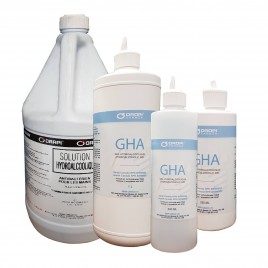 Hydroalcoholic solution for hand disinfection 75% isopropyl alcohol made in Canada