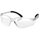 Sen Tec protective eyewear, clear polycarbonate lenses meets CSA for impact protection.