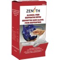 Cleaning wipe without alcohol for respiratory protection mask,100 units by box.