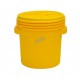Chemical spill kit for water-based and oil-based fluids, 20 US gallons (75 L), overpacked in a drum with threaded lid.