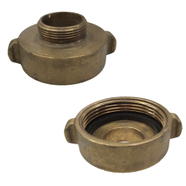 Threaded brass reducer 2.5 inch to 1.5 inch female to male Quebec