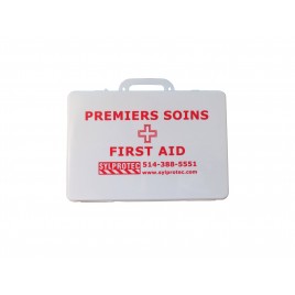First aid kit conforming to CAN/CSA Z1220-17 low risk for 25 workers and less