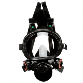 Masque complet de protection respiratoire de série 7800 de 3M. Homologué NIOSH Cartouche et filtre non-inclus