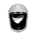 Partie faciale 3M avec casque dur de base pour les systèmes de protection respiratoire de 3M. Facteur de protection de 25.