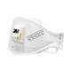 3M 9211, N95 particulate respirator with Cool Flow™ valve. Protects from solids & non-oily liquids. Sold per box, 10 units/box