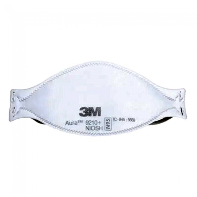 3M N95 particulate respirator for protection from solids & non-oil based liquids particles. Sold per box, 20 units/box.