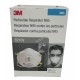 Masque respiratoire N95 avec valve de 3M. Efficace contre particules solides & liquides sans huile. Vendu par boite de 10 unités