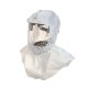 3M white S-series hood for respiratory protection systems in pharmaceutical facilities. One-size-fits-all.