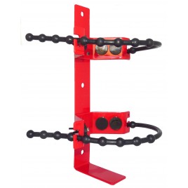 Amerex 862 heavy-duty vehicle rubber strap bracket for 2½ lb portable fire extinguishers, Ø 5-7 inches