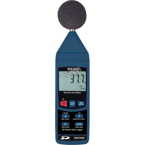 Sound Level Meter and Data Logger.