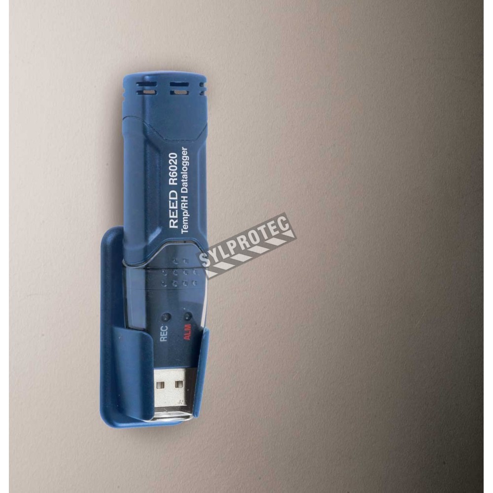 Enregistreur thermo-hygromètre, USB avec cadenas de sécurité