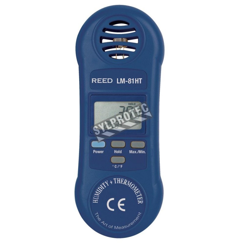 Thermomètre Hygromètre Moderne Pour Mesurer La Température Et L'humidité  Dans La Pièce. Affiche L'humidité Optimale