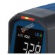 Infrared thermometer measures -32 to 800 degrees Celsius